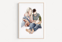 Load image into Gallery viewer, Faceless Watercolor Portrait
