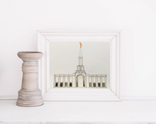 Load image into Gallery viewer, Toronto LDS Temple Back View Print
